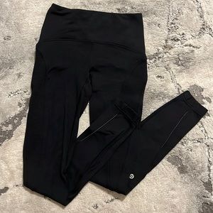 Women’s Lululemon leggings, lined, runs small
